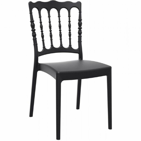 Siesta Napoleon Dining Chair Black, 2PK ISP044-BLA